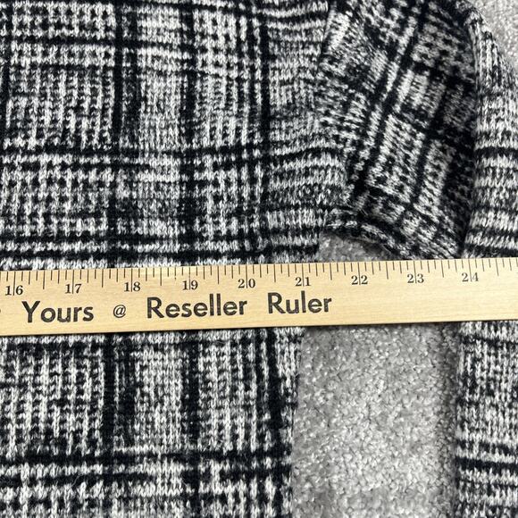 Columbia Sweater Womens Medium Turtleneck Plaid Soft Cozy Winter - Picture 10 of 13